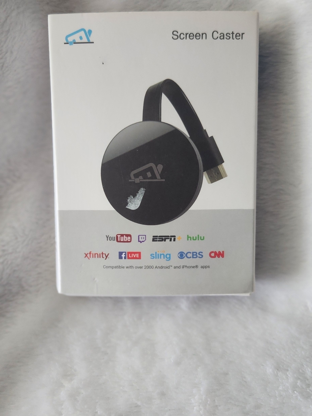 Screen Caster HDMI Streaming Dongle - Black
